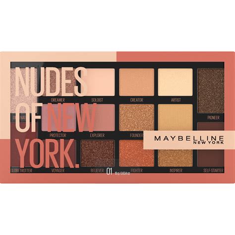 maybelline nudes palette|Nudes Of New York® 16 Pan Eyeshadow Palette.